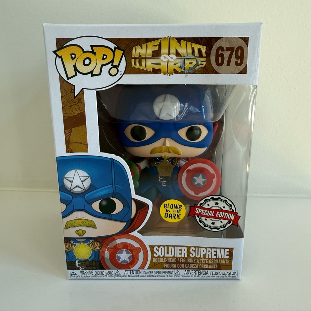 Funko Pop! Marvel: Infinity Warps Soldier Supreme #679